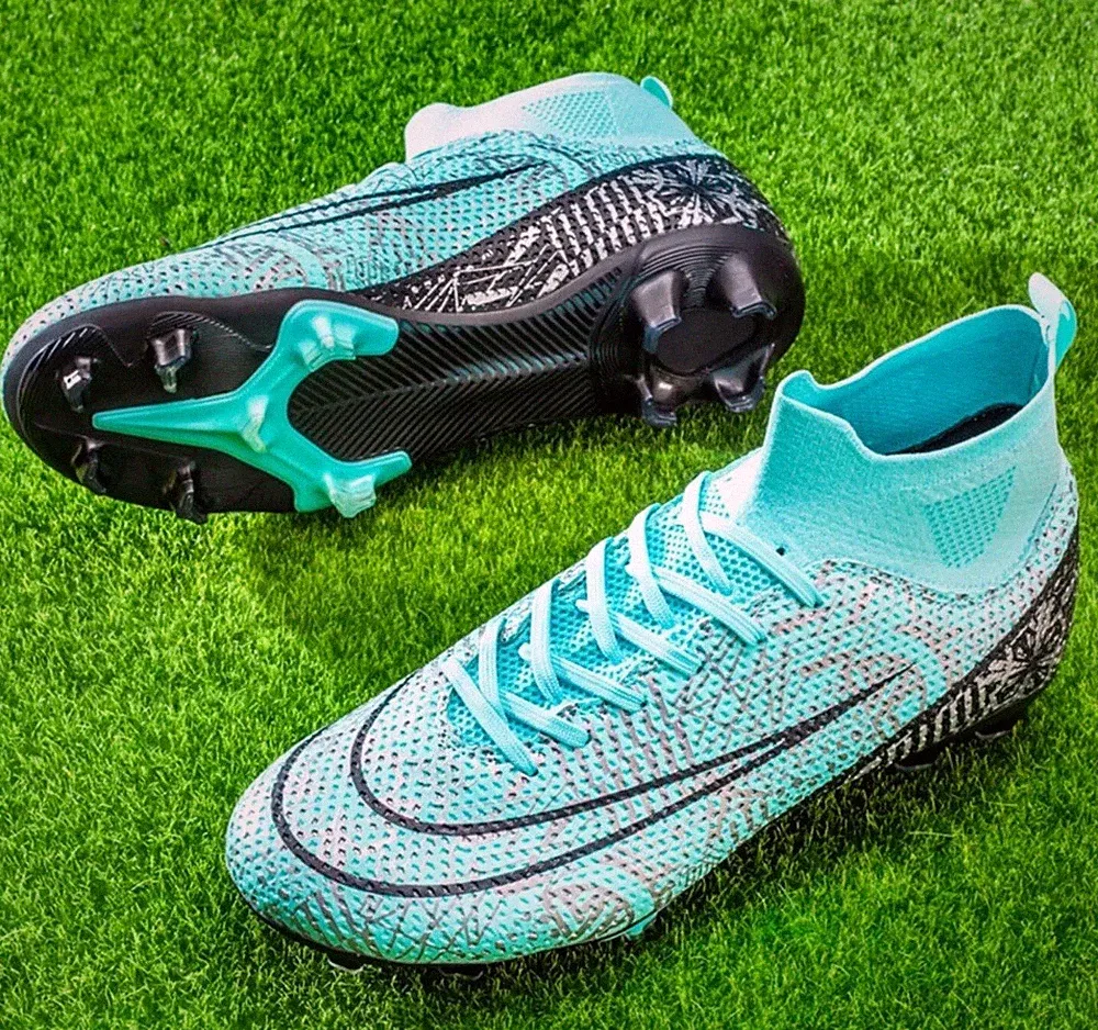 Toddler Unbrand Soccer Cleats High-Top Athletic Football Shoes Size Us 2/EU33