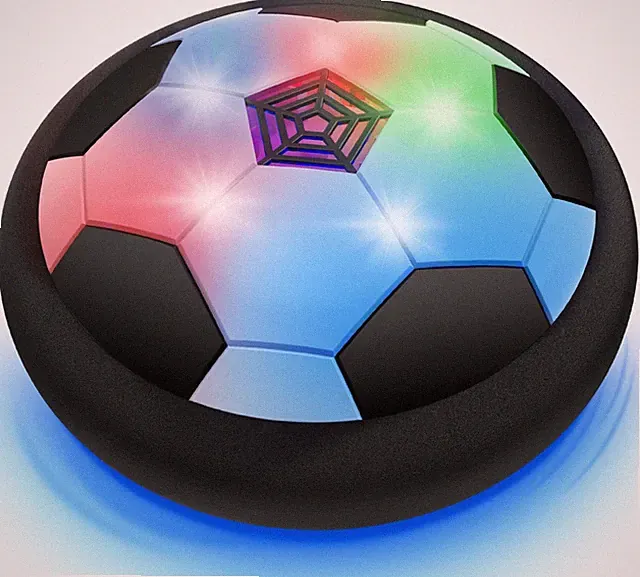 Toyk LED Hover Soccer Ball | Air Power Indoor Outdoor Soccer Toy | Kids Ages
