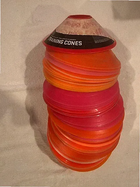 training cones soccer ,sports orange 60 Pieces