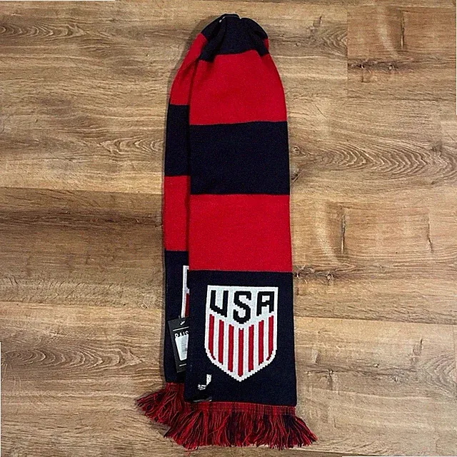U.S. Soccer Ruffneck Double Knit Scarf Brand New