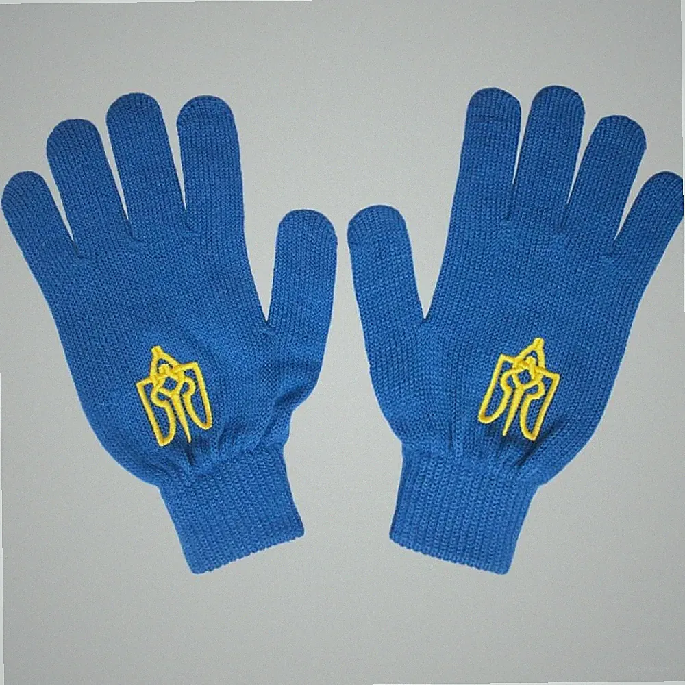 Ukrainian Winter Gloves Soccer Football Patriotic Ukraine Tryzub Trident UA