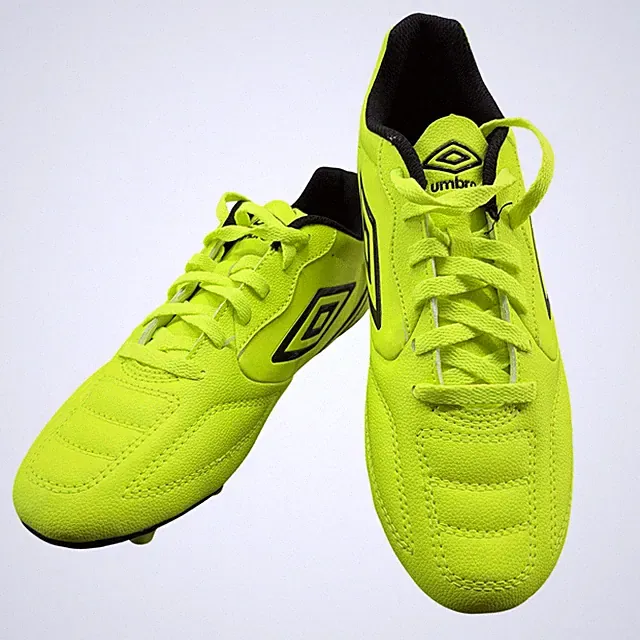 Umbro Classico XIII FG Soccer Shoes Mens 7.5 Safety Yellow Black Cleats 82144U