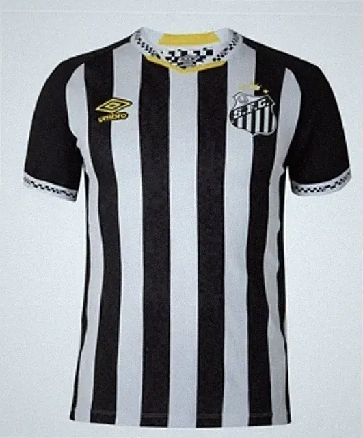 Umbro Santos Football Club Soccer Away Jersey Authentic 2024 Men's Size: XL NWT