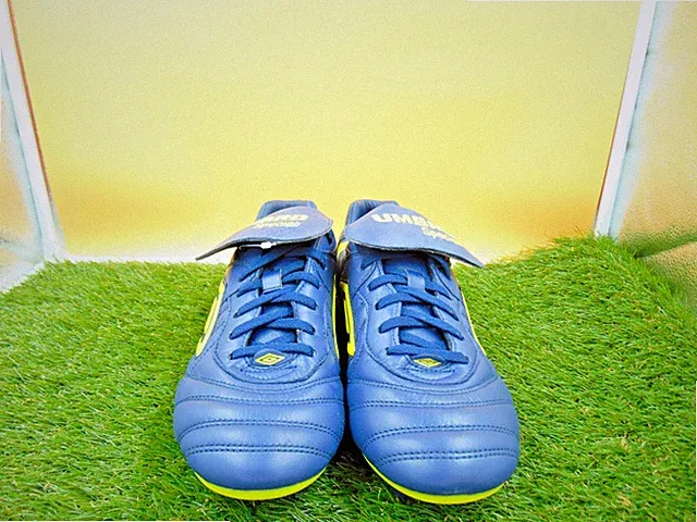 Umbro Special 24 Soccer Cleats Mens Size 12 Blue Yellow New No Box