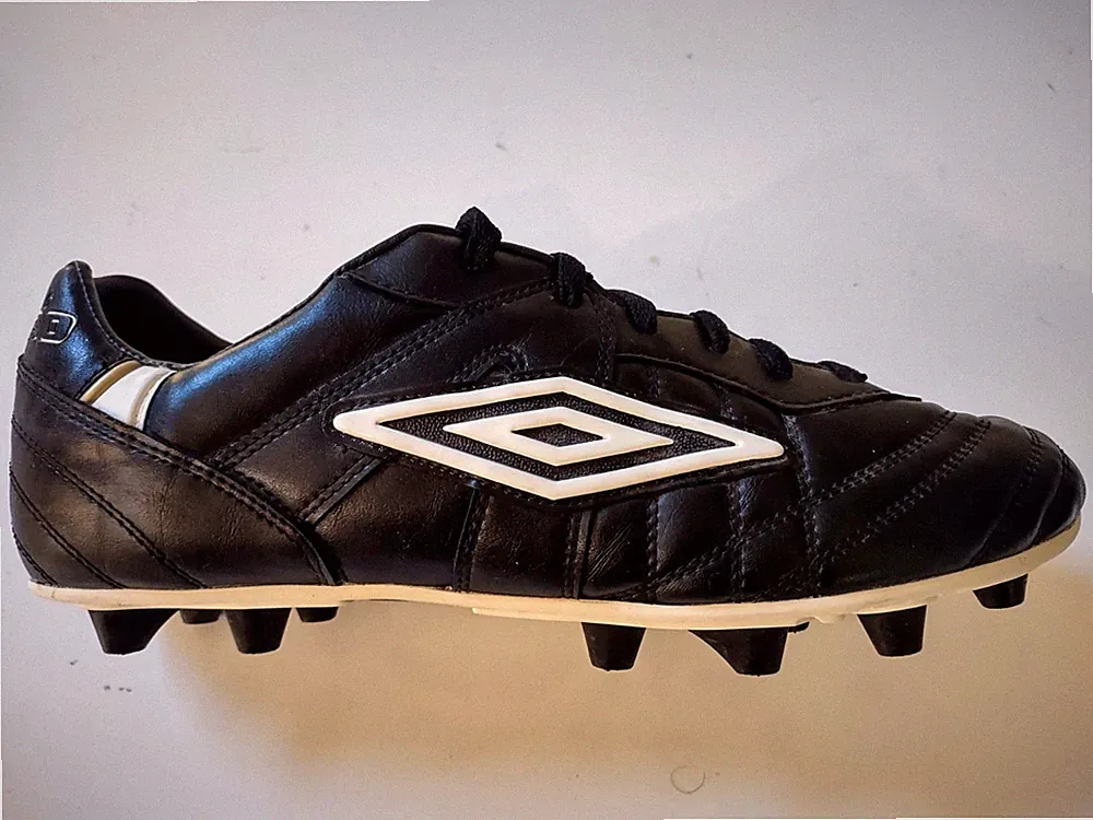 Umbro Speciali League FG Black K Leather Mens Sz 11 Soccer Cleats 212807/001