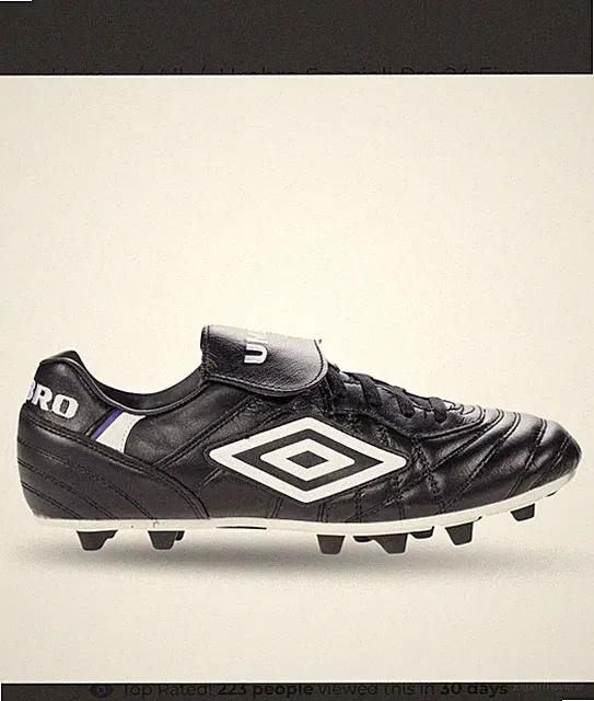 Umbro Speciali Pro 24 FG Soccer Cleats Black 12 1/2