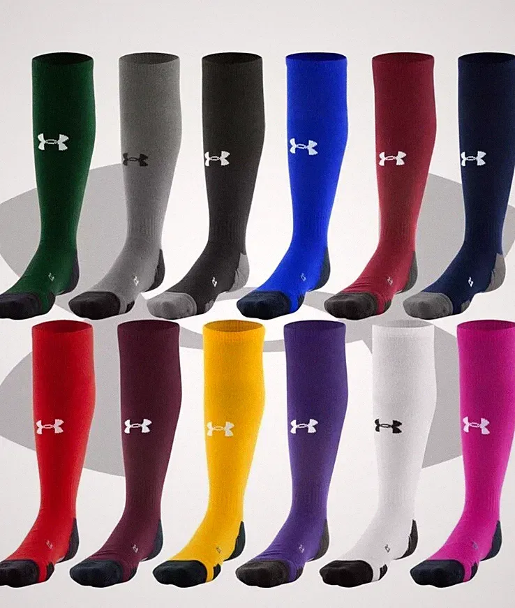 Under Armor Socks 🔥Sale🔥 1 Pair Men Women Unisex Team Basketball Soccer Calf