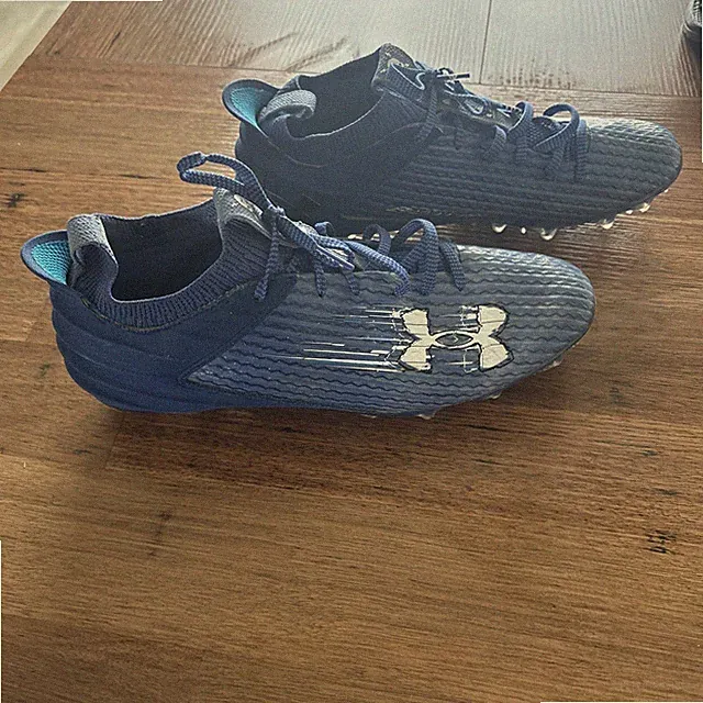 Under Armour Blur Lux MC Football Cleats Shoes Mens 13 3026330-401 Turf Soccer