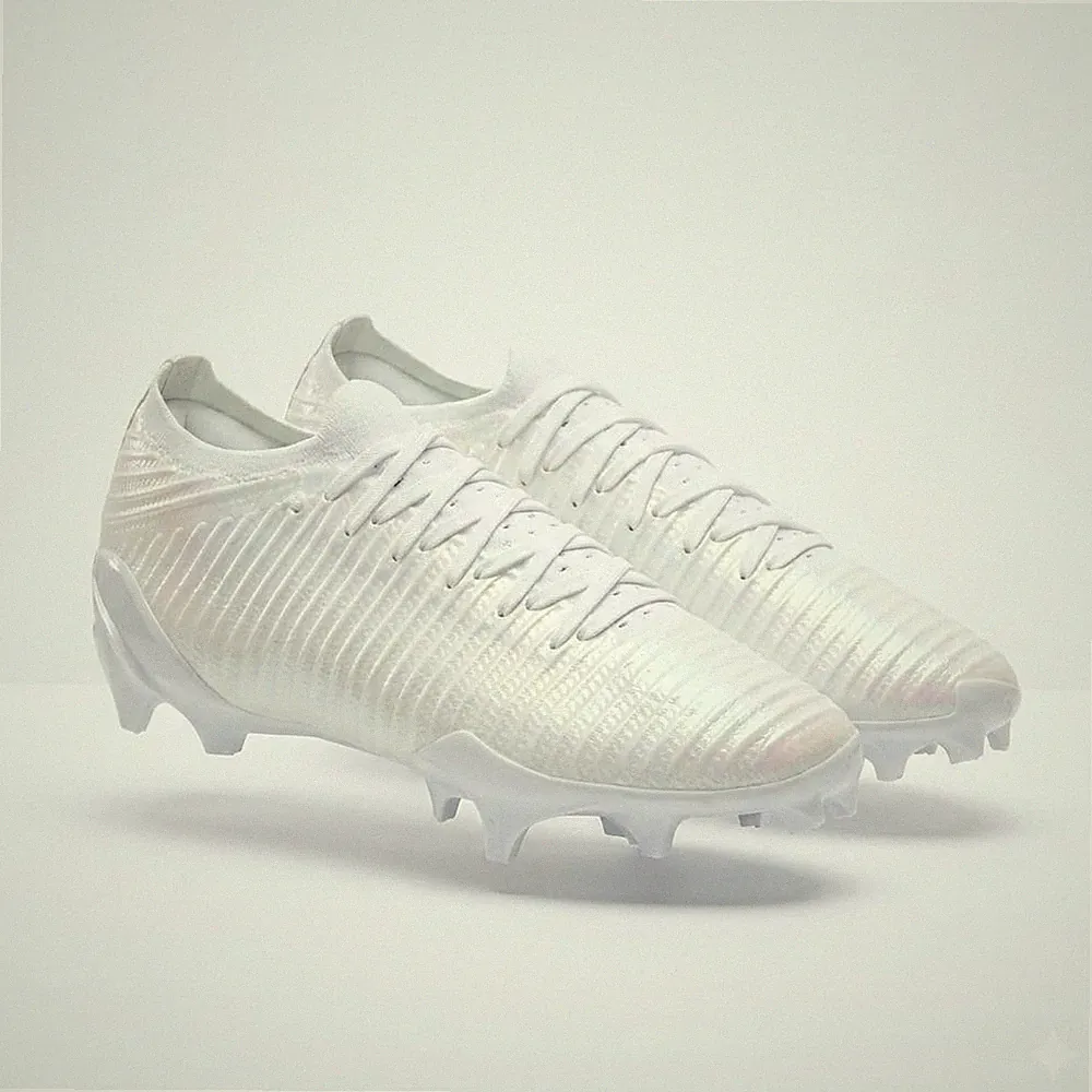 Under Armour Clone Magnetic Pro 2 FG Soccer Cleats White Iridescent Men’s 8