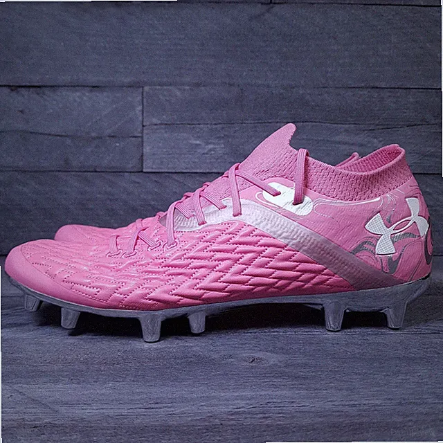 UNDER ARMOUR Clone Magnetico Pro FG Soccer Cleats Mens 12 Pink Chrome
