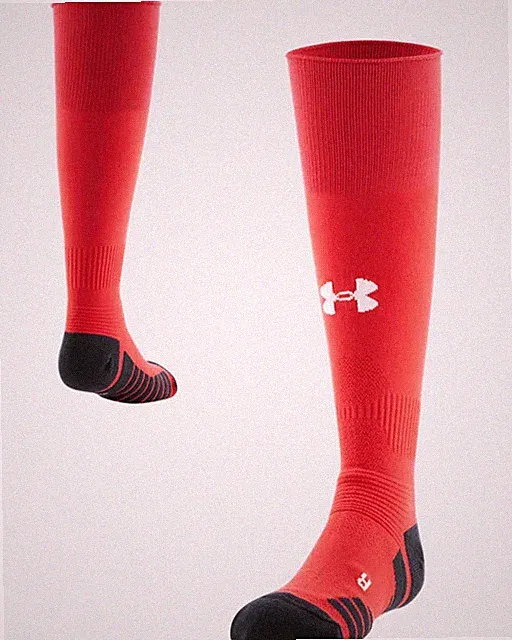 UNDER ARMOUR Kids' UA Soccer Over-The-Calf Socks Back to School SALE! NEW w TAGS