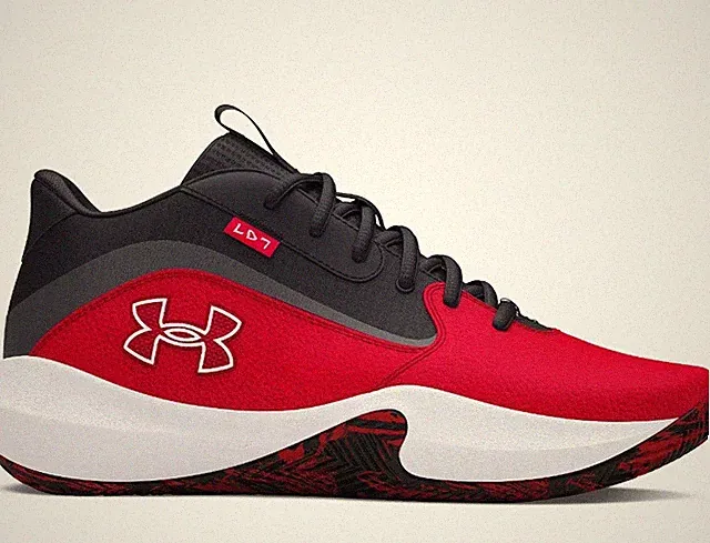 Under Armour Lockdown 7 Comfort Basketball Sneaker Men's Size 10.5 (3028512-600)