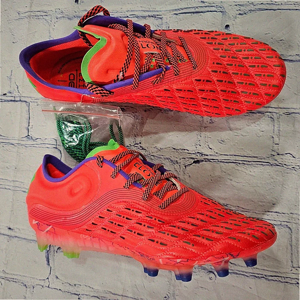 Under Armour Magnetico Clone 3.0 FG Soccer Cleats M 6.5 W 8 Red Neon 3026740-600