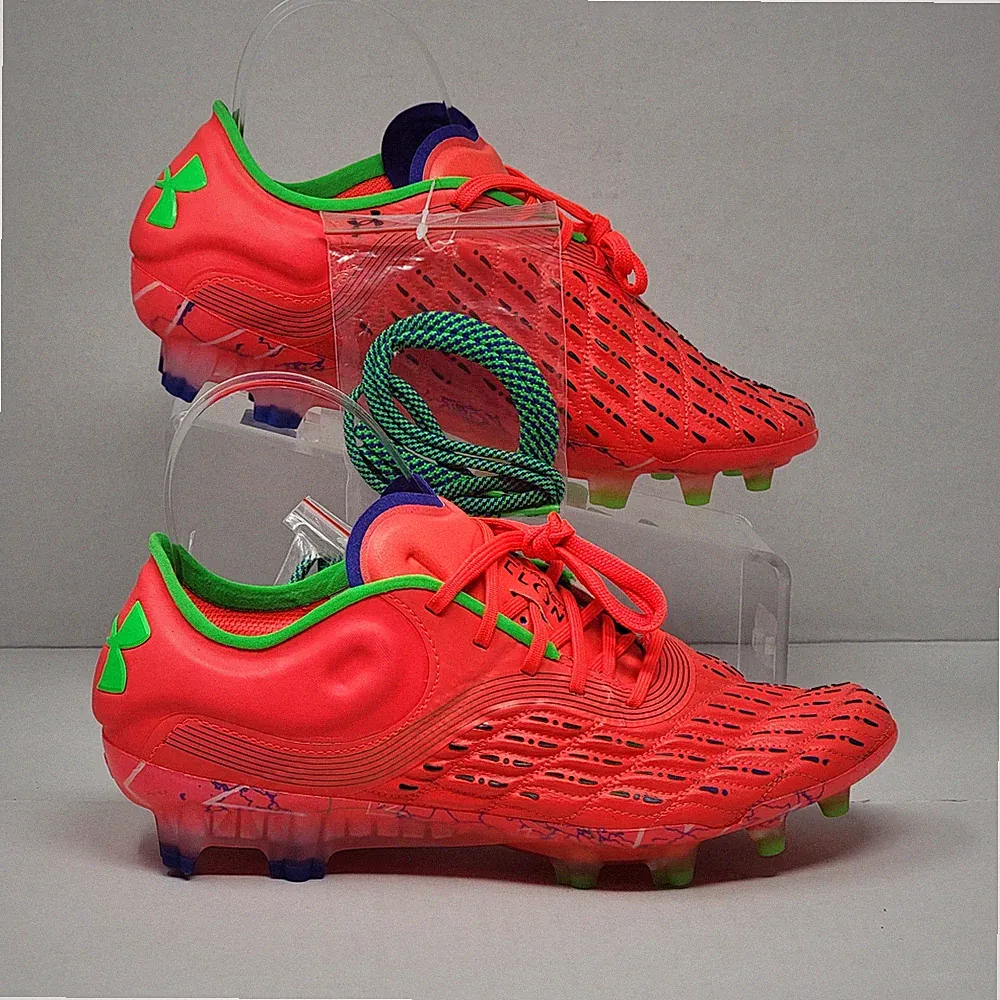 Under Armour Magnetico Elite 3 FG Soccer Cleats 3027160-600 Women Size 8 New