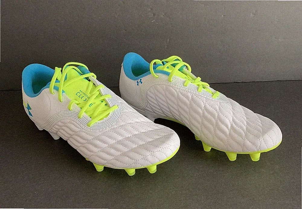 Under Armour Magnetico Pro 3 FG Womens 3027497-101 Soccer Cleats White Size 6.5