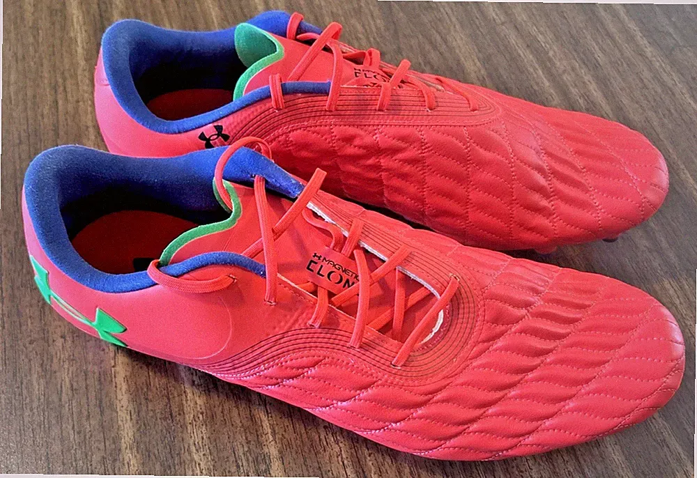 Under Armour Magnetico Select 3 FG Firm Ground Soccer Cleats Shoes Men's 13 Red