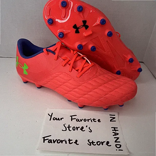 Under Armour Magnetico Select 3 Soccer Cleats Beta Green Men’s Sz 13 3027039-600