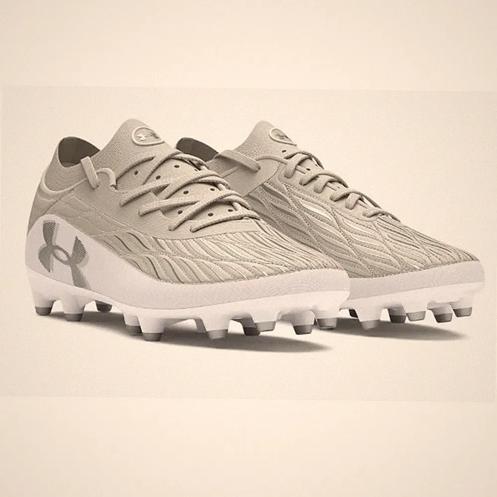 Under Armour Men's Magnetico Elite 4 FG Soccer Cleats 3027699-100 "White" Sz 9.5