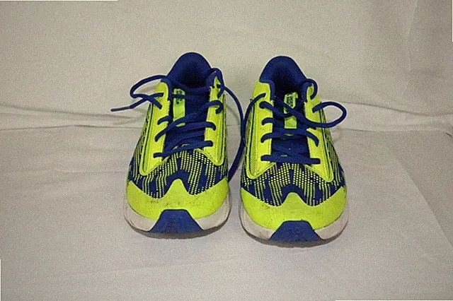 Under Armour Scramjet Hypersonic Shoes Kids 6.5Y Yellow Sneaker 3024208-300 Used