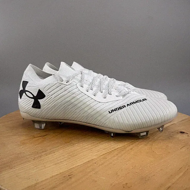 Under Armour Shadow Elite 2.0 FG Mens Size 13 Soccer Cleats White 3027239-105