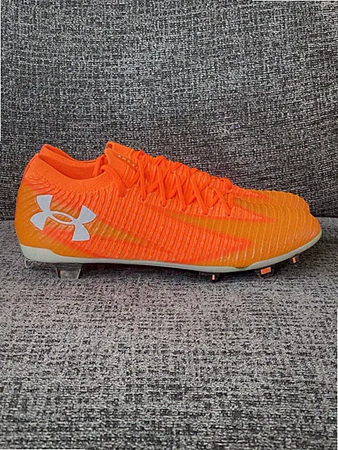 Under Armour Shadow Elite 3 FG Orange Soccer Cleats Men's Size 11.5 3028288-793