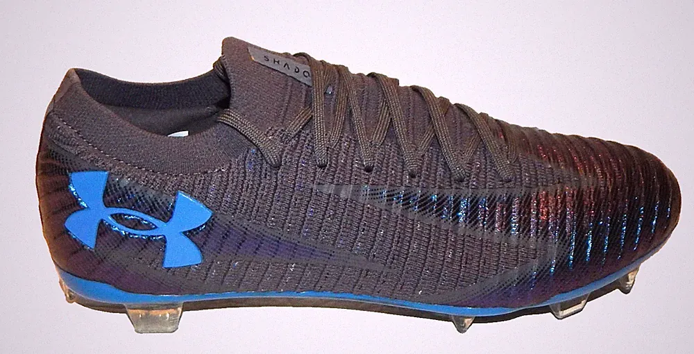 Under Armour Shadow Elite 3 FG Soccer Cleats Mens Size 8.5 Gray / Blue