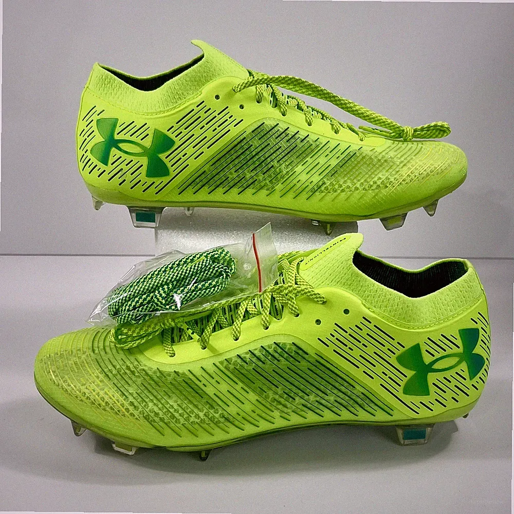 Under Armour Shadow Pro FG Soccer Cleats Carbon Fiber 3025643-300 Men’s Sz 9.5