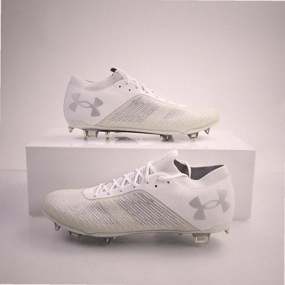 Under Armour Shadow Soccer Cleat Men's White New without Box 11.5