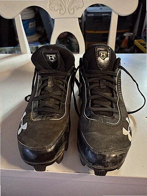 Under Armour Shoes Baseball Adult Cleats 1229848-011 Black Size 11