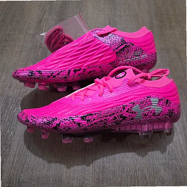 Under Armour Soccer Cleats Pink 7.5 Lightweight Performance