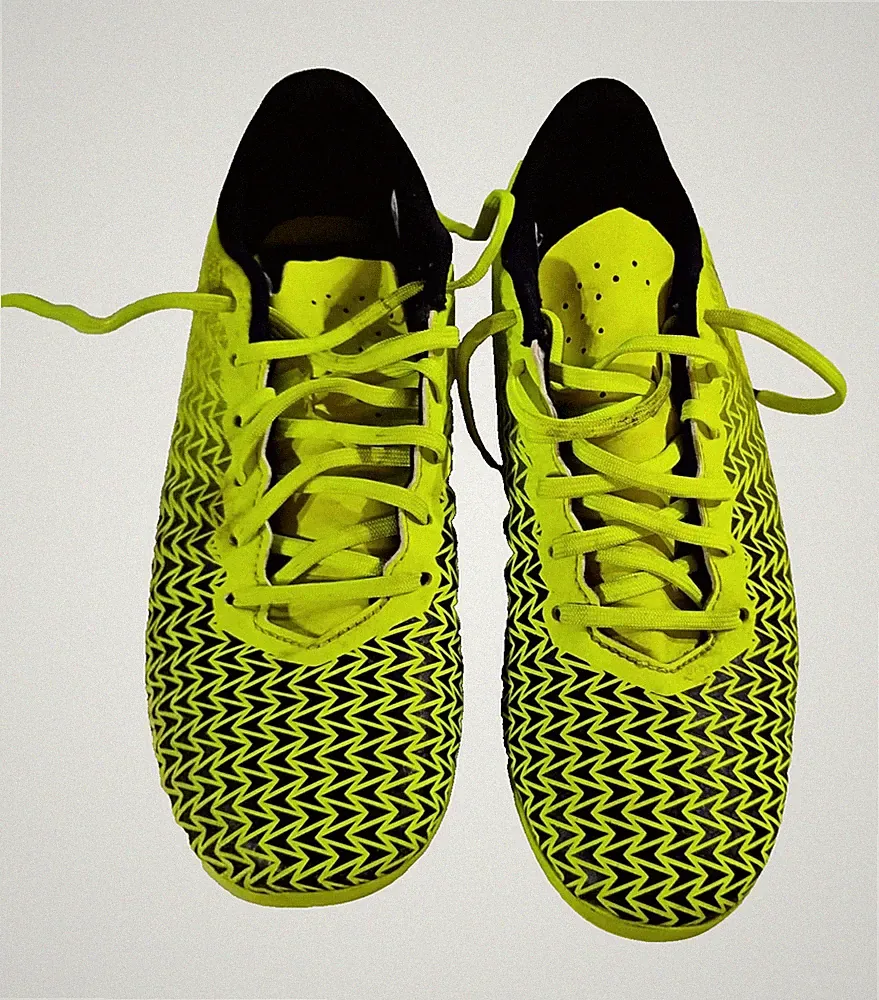 Under Armour Soccer Cleats Youth Size 5Y Neon Yellow Black Kids Boys Girls