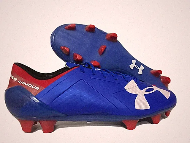 Under Armour Spotlight 2.0 FG Soccer Cleat USA White Red Team Royal 1272298-406
