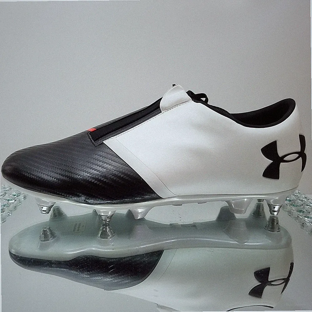 Under Armour Spotlight Hybrid SG Soccer Cleats White 1289530-162 Men's Size 12
