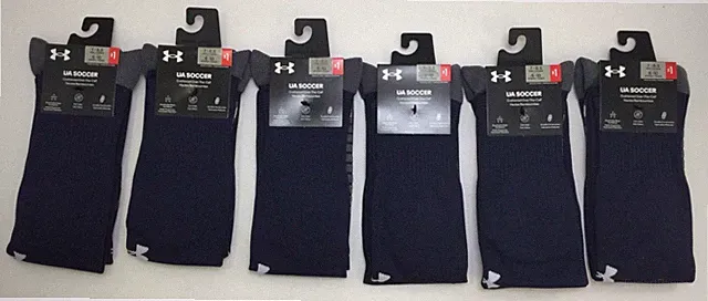 blue soccer socks