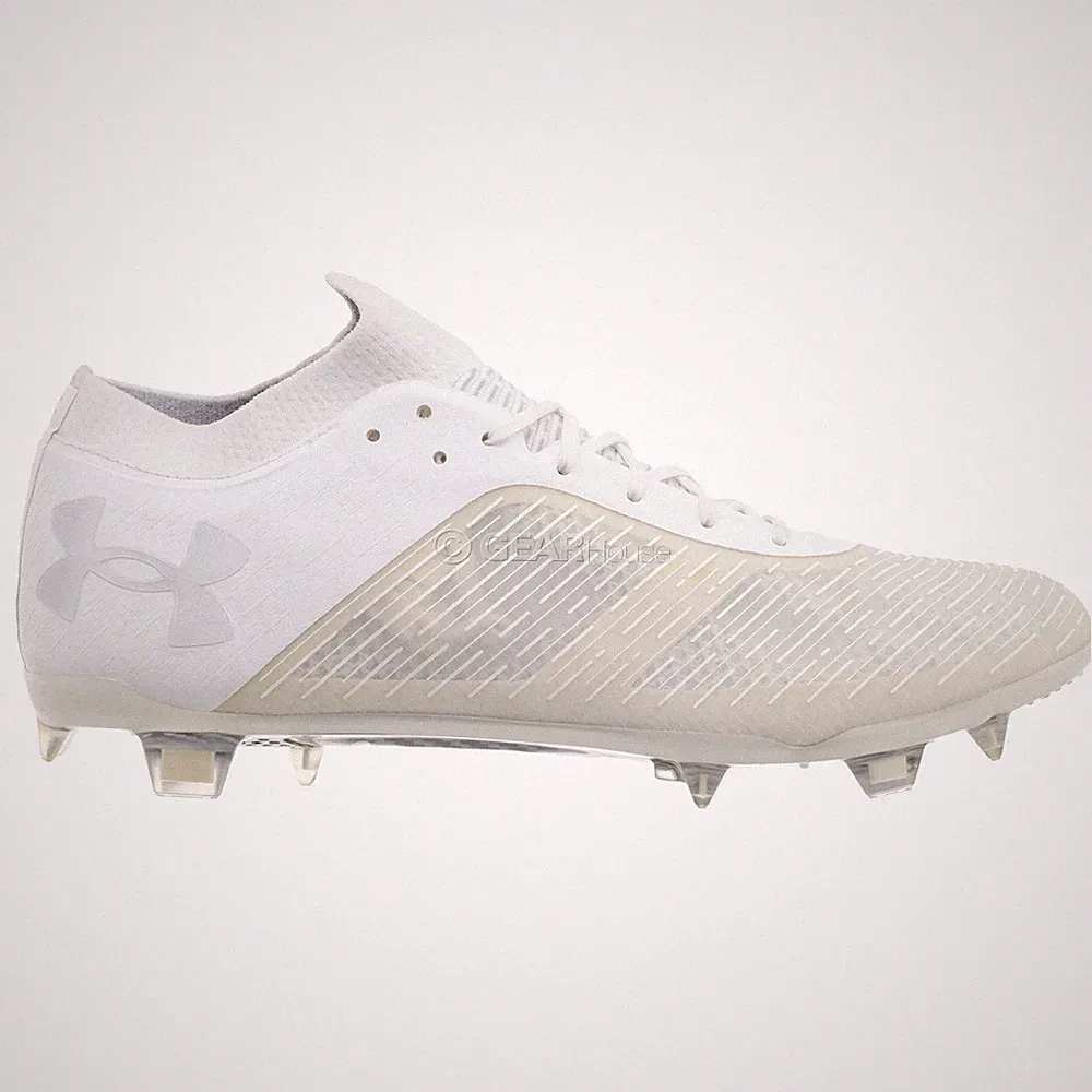 Under Armour UA Shadow Pro FG Mens Soccer Cleats, Off White, Size 10