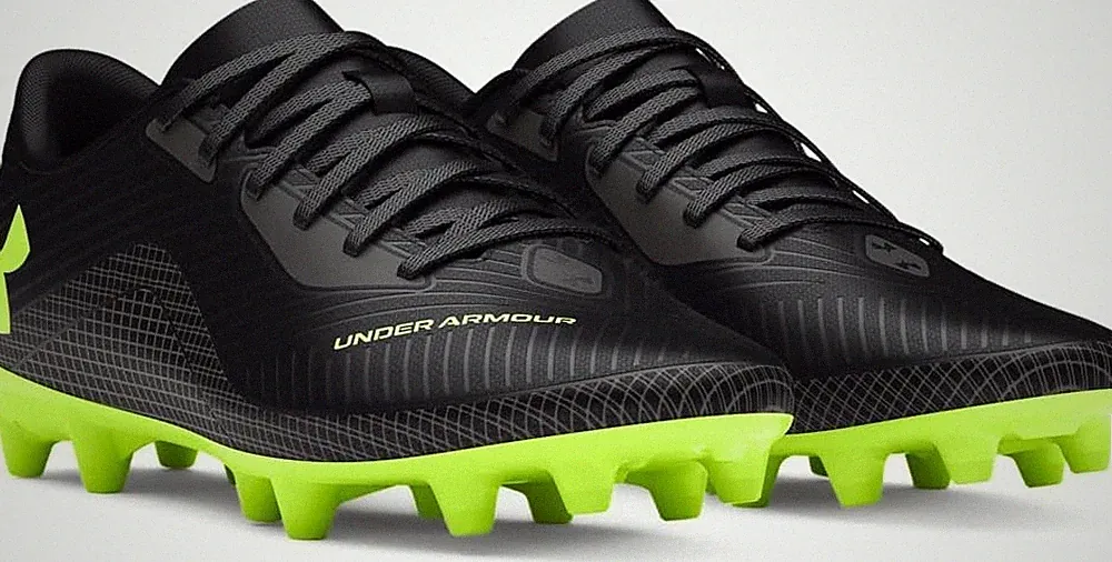 Under Armour UA Shadow Select 2 FG Kids' Soccer Cleats Black 3028709-002 New