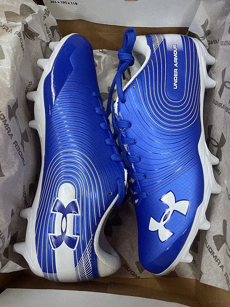Under Armour UA Speed Phantom Jr. Cleats Blue Kid's 6y 3000194-400 S10