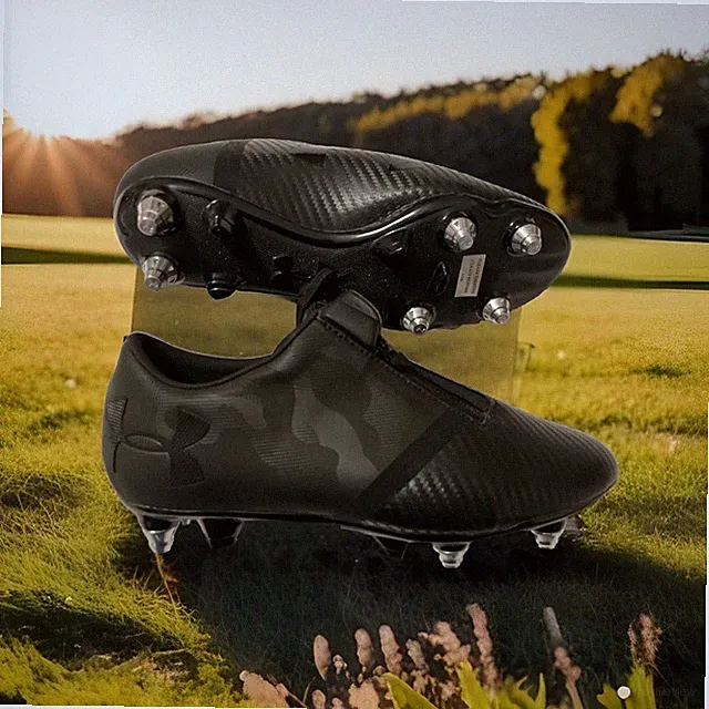 Under Armour UA Spotlight Hybrid SG Mens Size 5.5 Cleats 1289530-001 Zipper