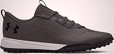 Under Armour Unisex UA Shadow 2 Turf Soccer Shoes Castlerock/Black/Black - 30272