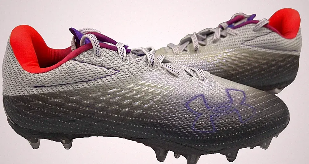 Under Armour Women's Blur Smoke Lace Up Soccer Cleats Multi Size:8.5 141E