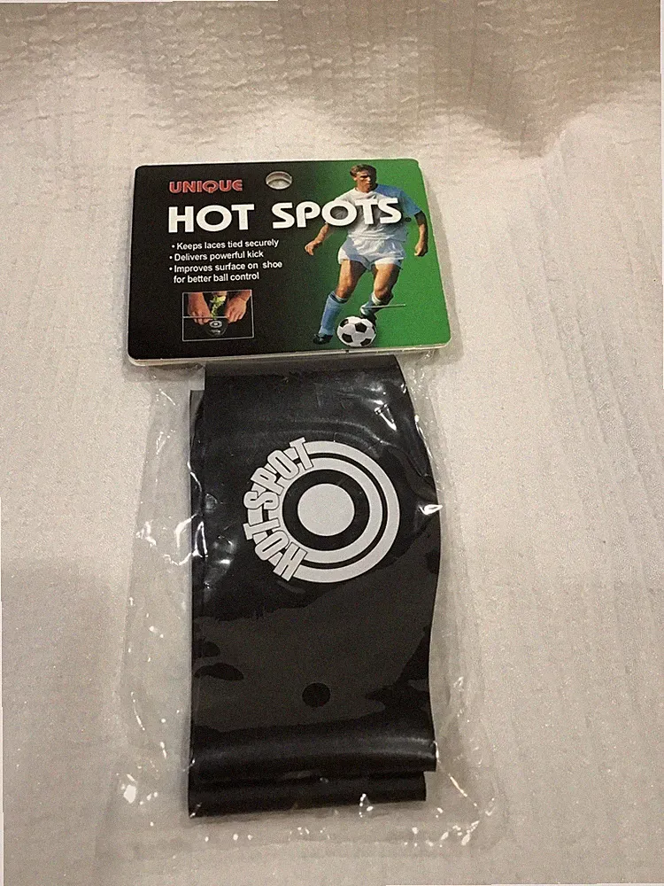 Unique Sports Soccer Shoe Lace Cover Bands Black (Pkg contains 2 bands). NEW!