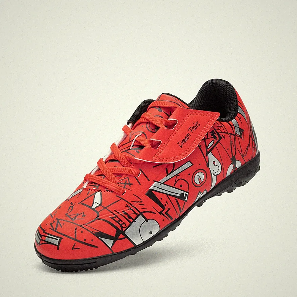 Unisex-Kids Turf Soccer Shoes,Red,13 Little Kid