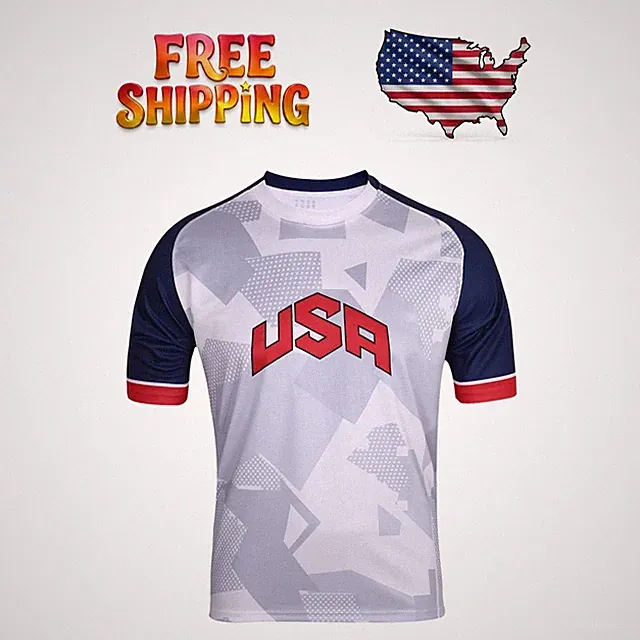 Unisex Regular Fit Soccer Jersey for Summer - Perfect for 2026 World Cup Events