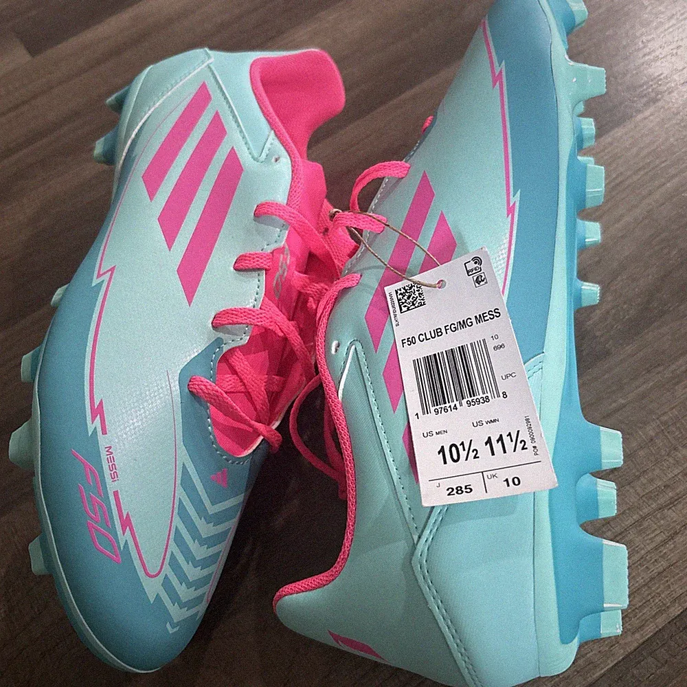 Unisex Shoes adidas F50 Club Messi Firm Ground/Multi Ground Soccer Cleats 10.5