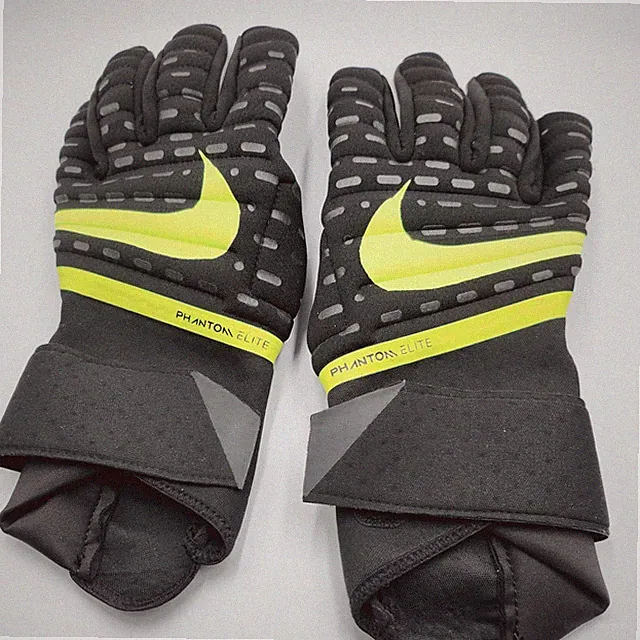 Unisex Size 10 Nike Goalkeeper Gloves Phantom Elite Hook & Loop Black DM4006-010