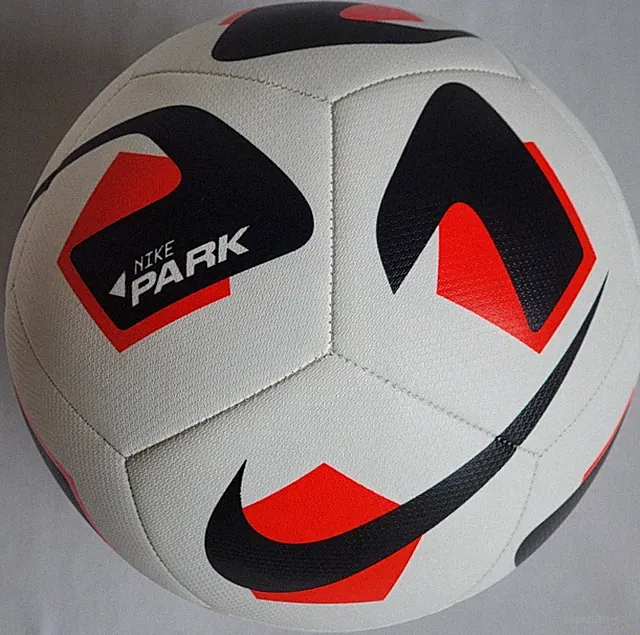 Unisex Size 5 White/Red/Black Nike Park Soccer Ball FZ7551-100