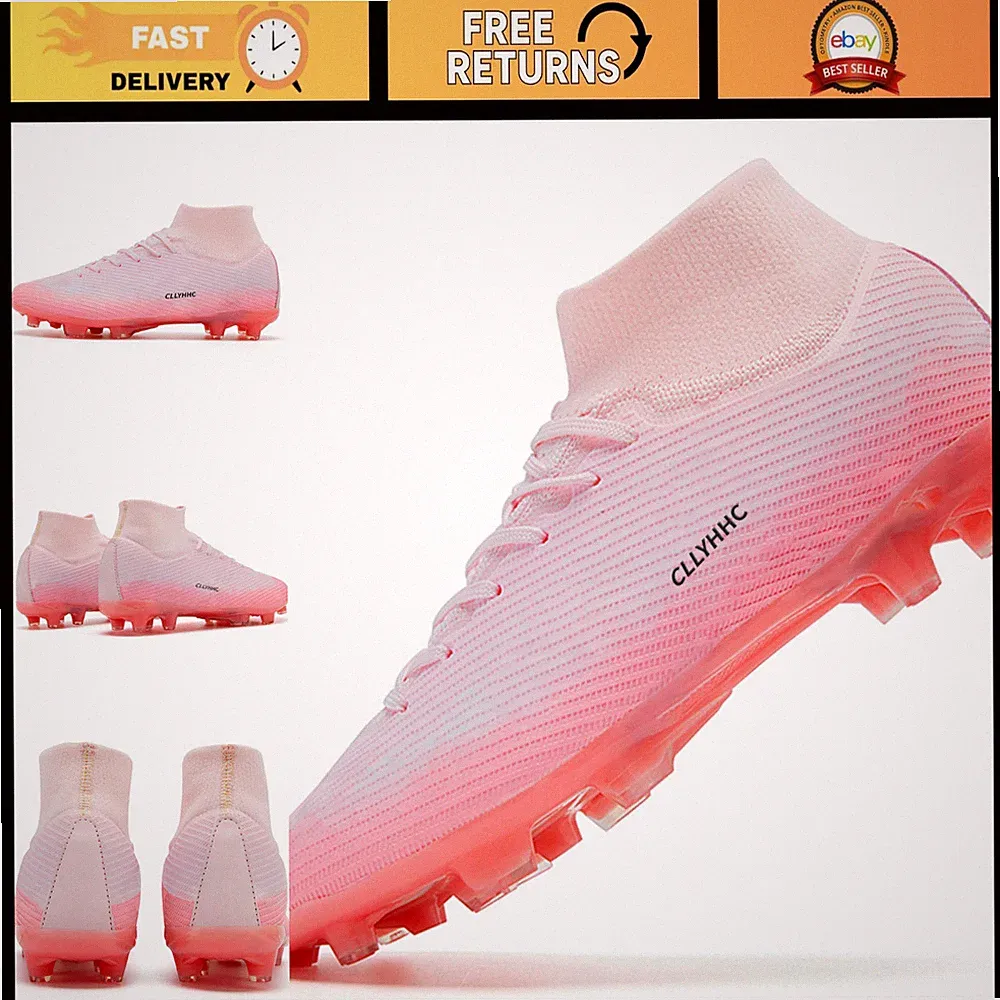 Unisex Soccer Cleats & Indoor Shoes - Youth Baseball Turf & Football Boots, Wide