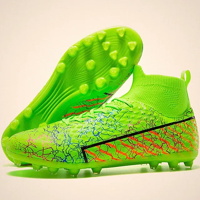 Unisex Soccer Cleats Mens Lightweight No-Tie Lacing System Multi-Surface Foot...