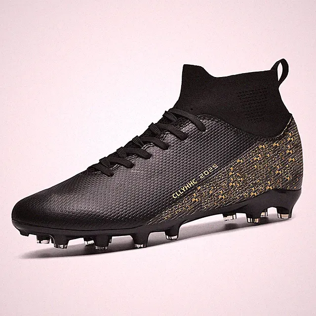 Unisex Soccer Shoes, Black, EU 40