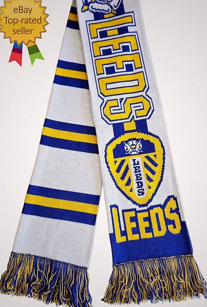 United FC Soccer Fan Scarf Premium Acrylic Knit Winter Supporter Gear in unique